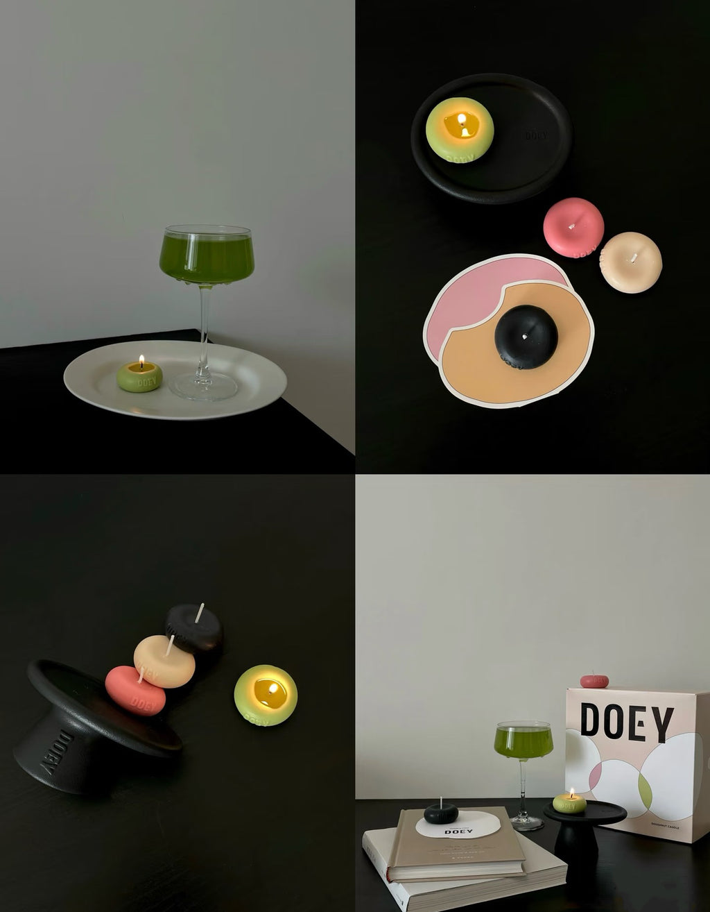 DOEY | The "Sweet Hope" Donut Candle Gift Set