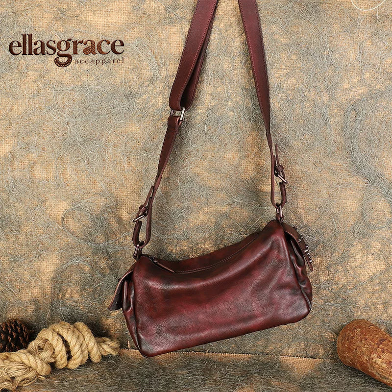 Ellasgraceapparel Small Square Bag with Wide Straps