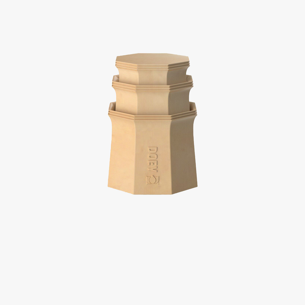 DOEY | The Cloud Tower:  Dual-Scent Tiered Candle Gift Set