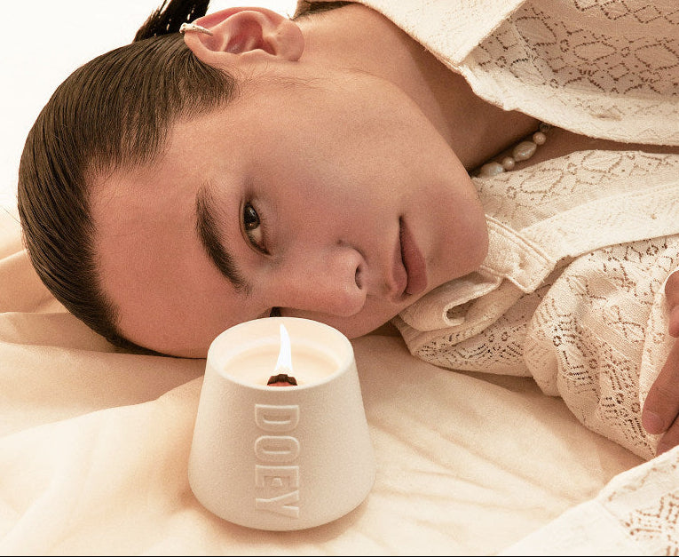 Lit Up | Pure Jasmine & White Tea Sculptural Candle