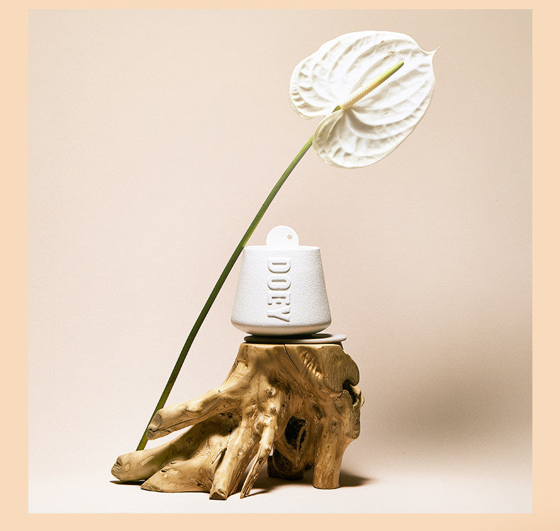 Lit Up | Pure Jasmine & White Tea Sculptural Candle