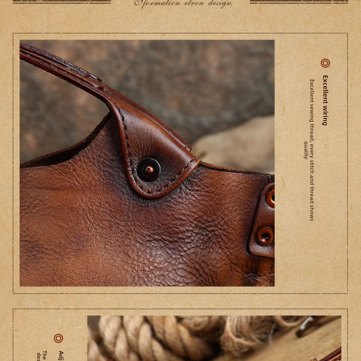 Ellasgraceapparel Top-grain Leather  Bag