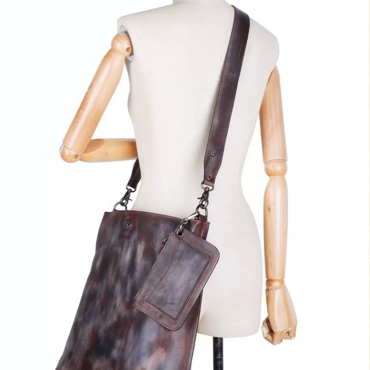 Ellasgraceapparel Top-Grain Leather Shoulder Bag