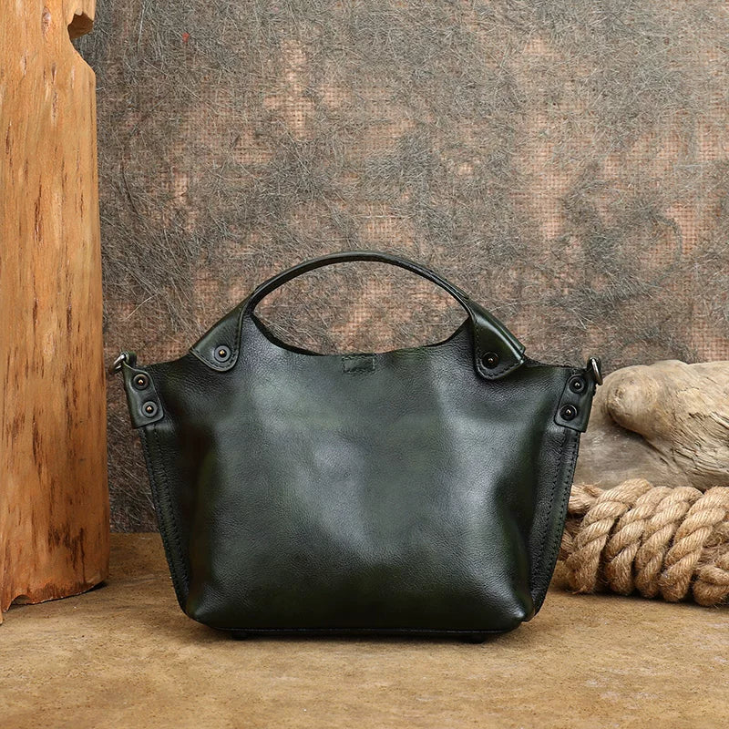 Ellasgraceapparel Top-grain Leather  Bag