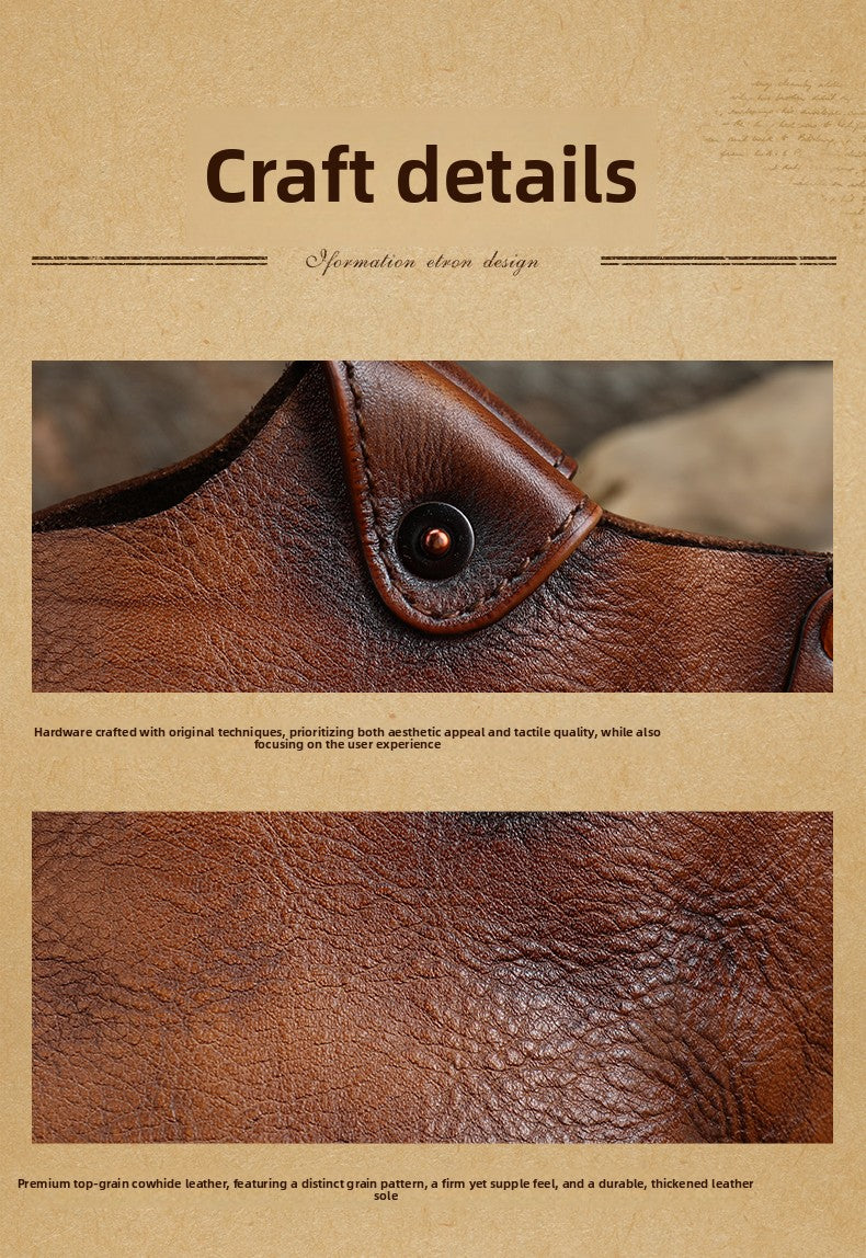 Ellasgraceapparel Top-grain Leather  Bag