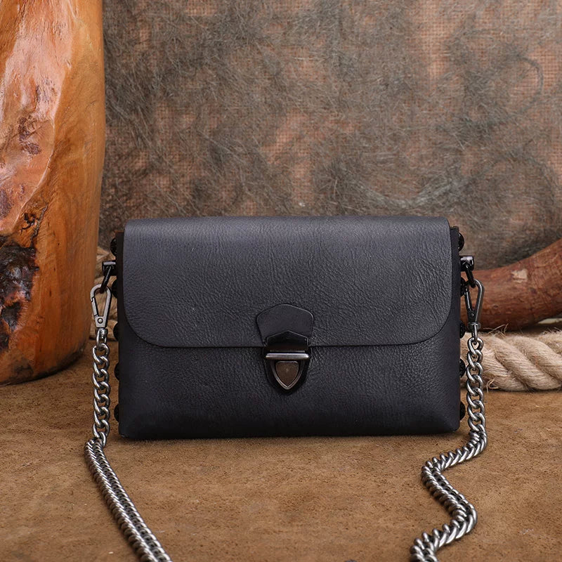 Ellasgraceapparel Original Top-Grain Leather Shoulder Bag
