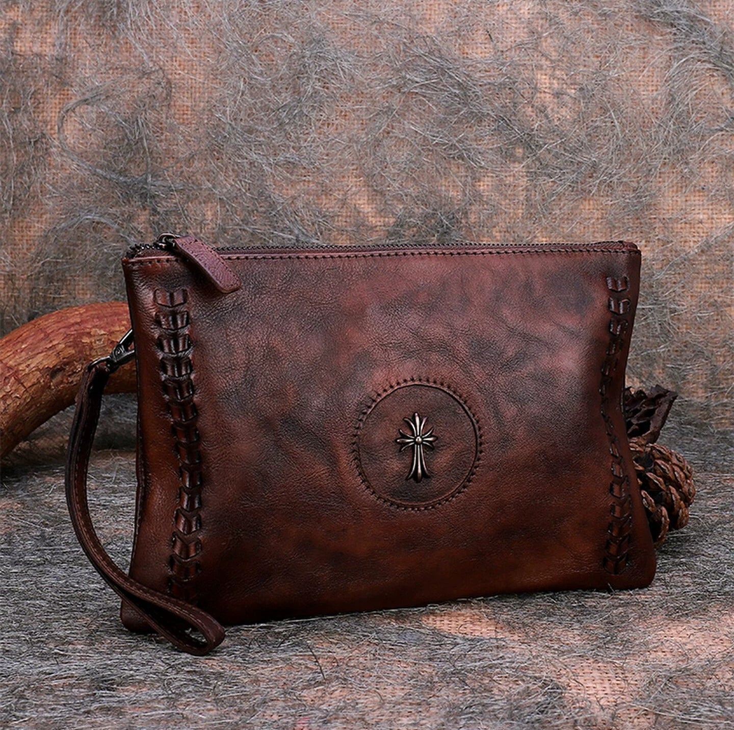 Ellasgraceapparel Large-Capacity Tote Envelope Clutch Bag
