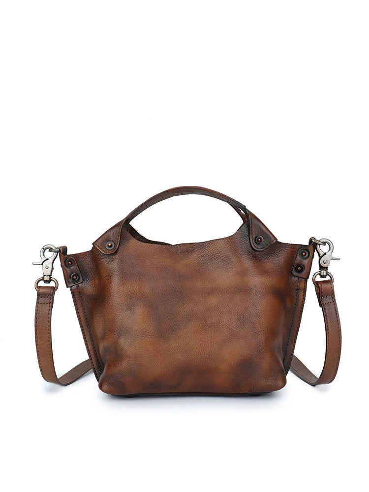 Ellasgraceapparel Top-grain Leather  Bag