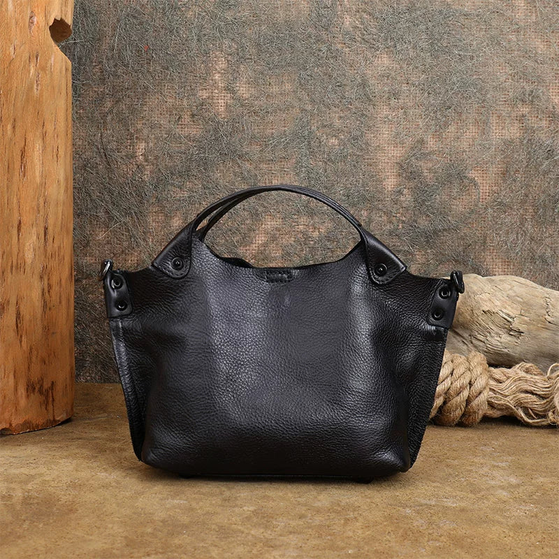 Ellasgraceapparel Top-grain Leather  Bag