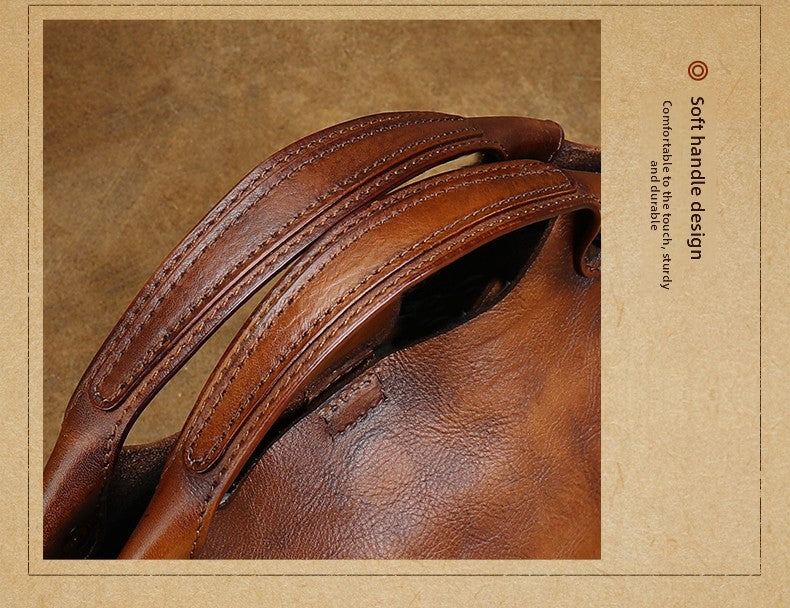Ellasgraceapparel Top-grain Leather  Bag
