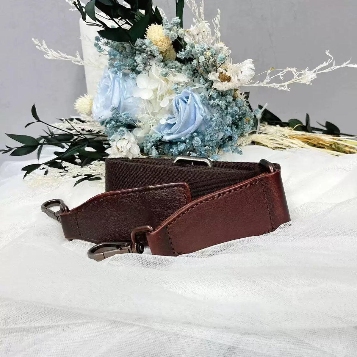Ellasgraceapparel Genuine Leather Shoulder Strap