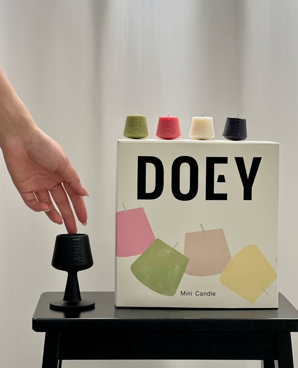 DOEY | The "Intimately" Wine Cup Candle Gift Set