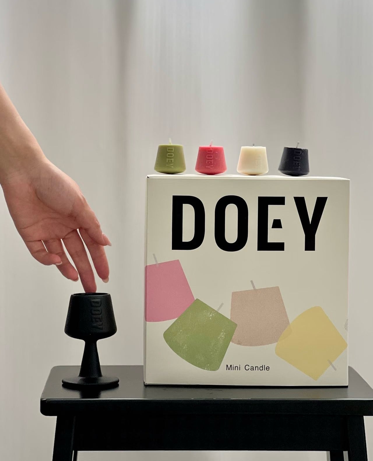DOEY | The "Intimately" Wine Cup Candle Gift Set
