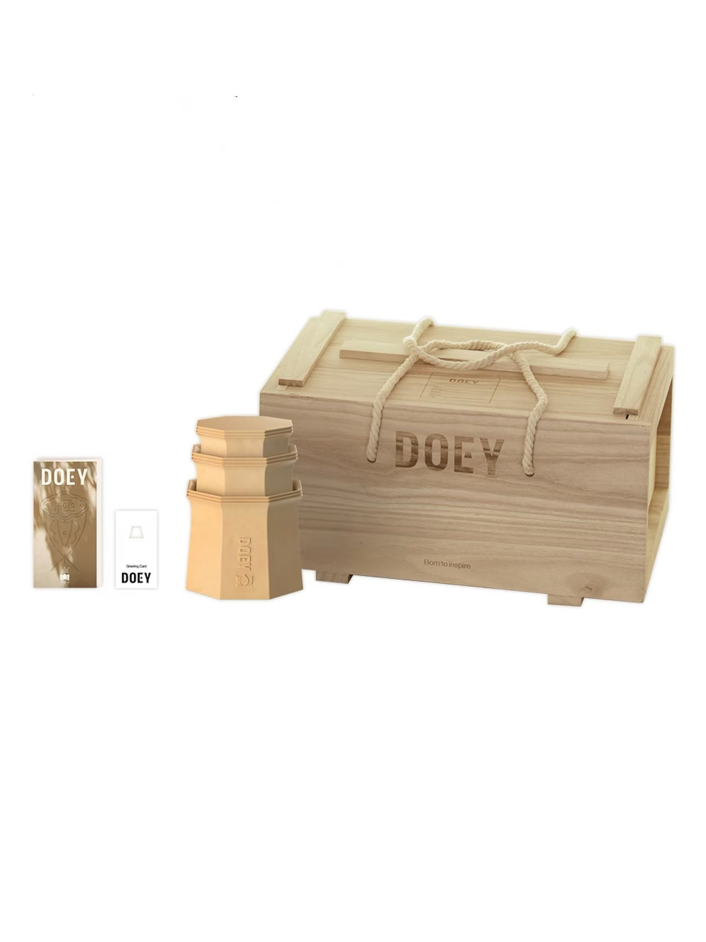 DOEY | The Cloud Tower:  Dual-Scent Tiered Candle Gift Set